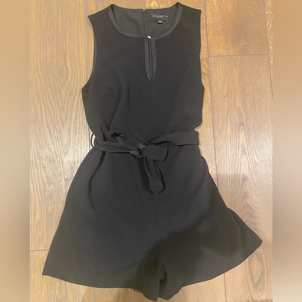 VICTORIA BECKHAM belted romper